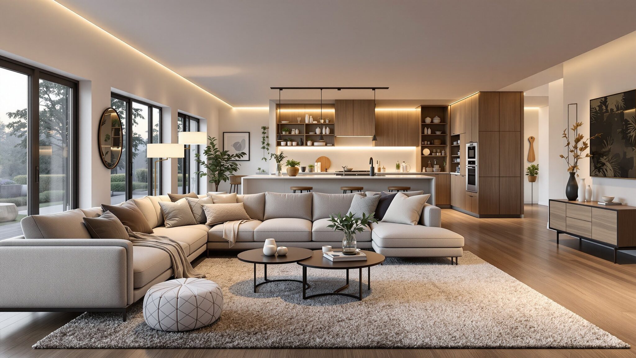 Open-Concept Family Room Ideas That Still Feel Warm and Defined ...