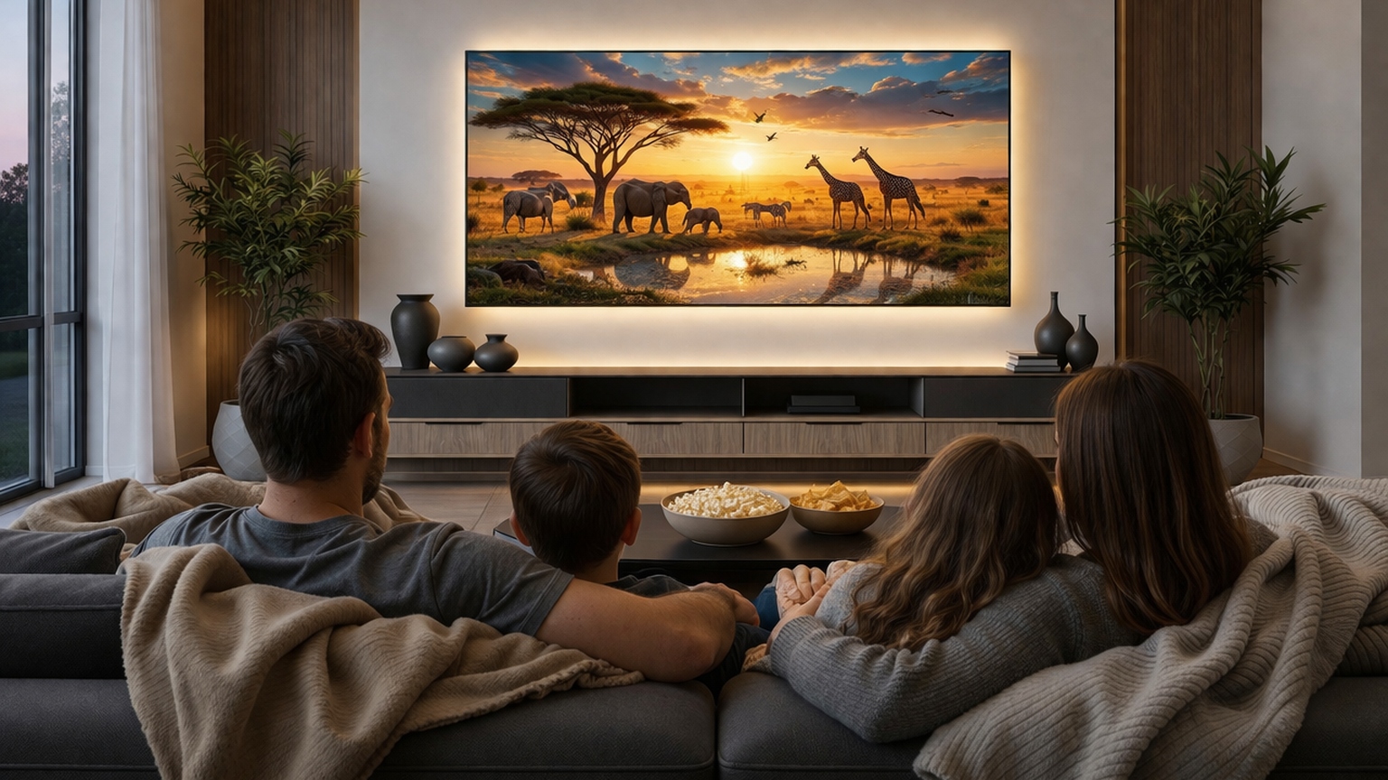 Movie-Night Living Rooms