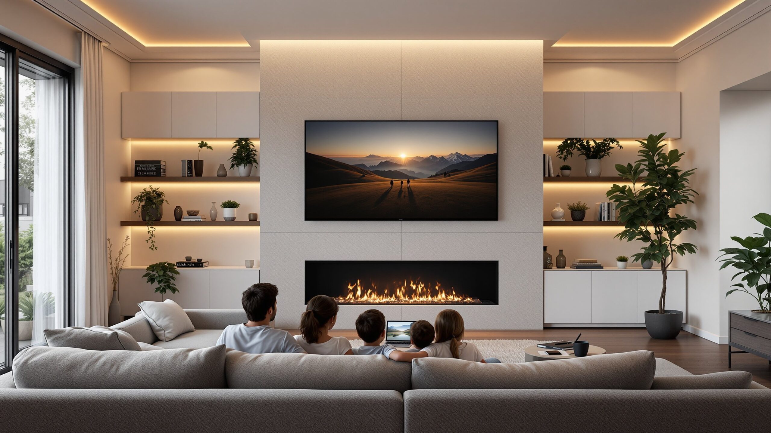 Multi-Screen Living Spaces